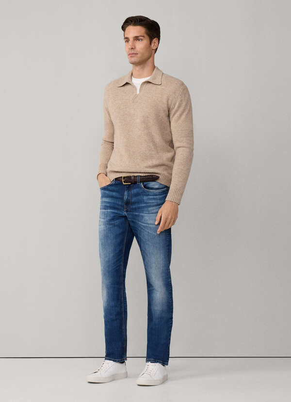 Pantalón Jeans F10 5 Bolsillos