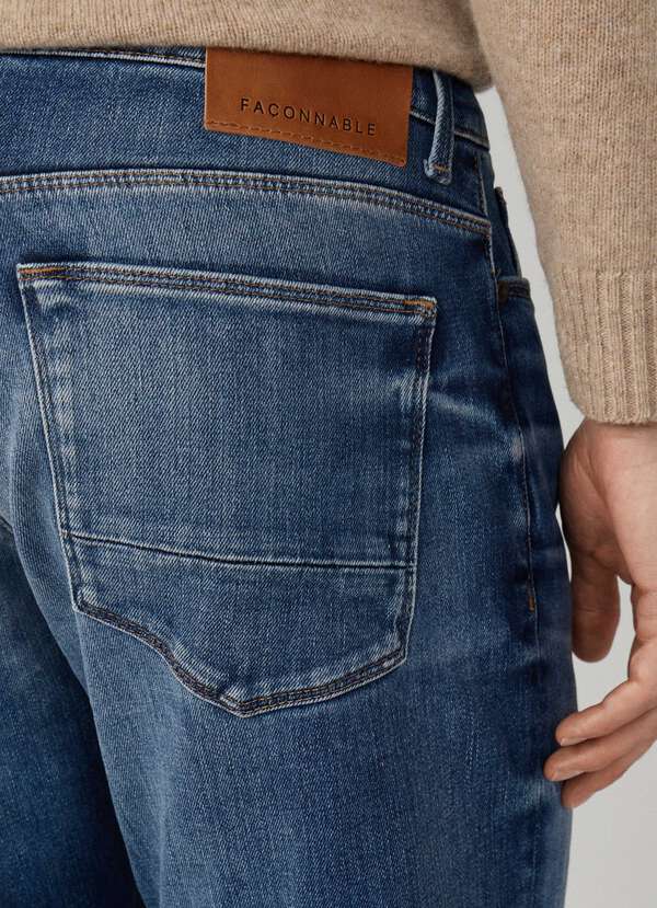 Pantalón Jeans F10 5 Bolsillos