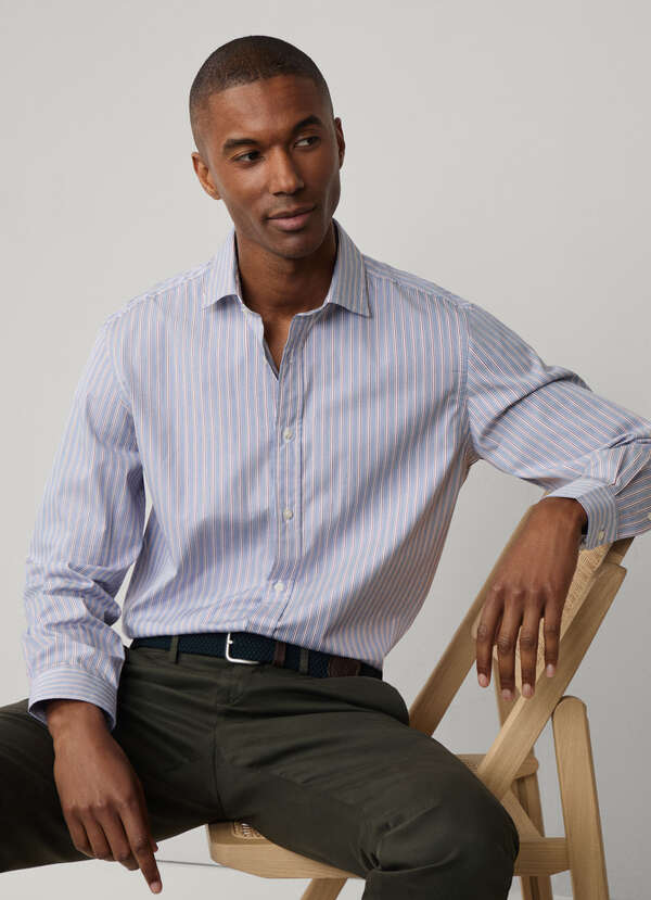 Camisa casual Pencil Stp Popl