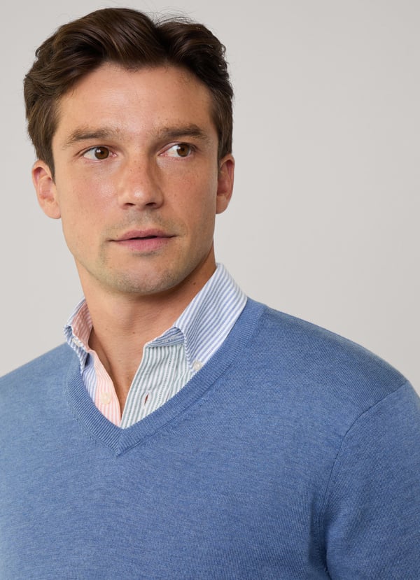 Sweater Cosilk V Neck