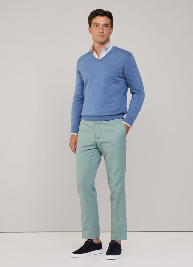Sweater Cosilk V Neck