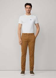 Pantalón Casual Microestrutura