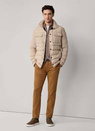 Pantalón Casual Microestrutura
