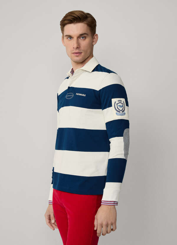 Polo Manga Larga Rugby
