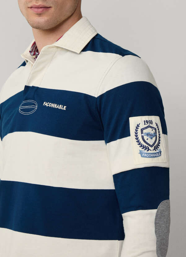Polo Manga Larga Rugby