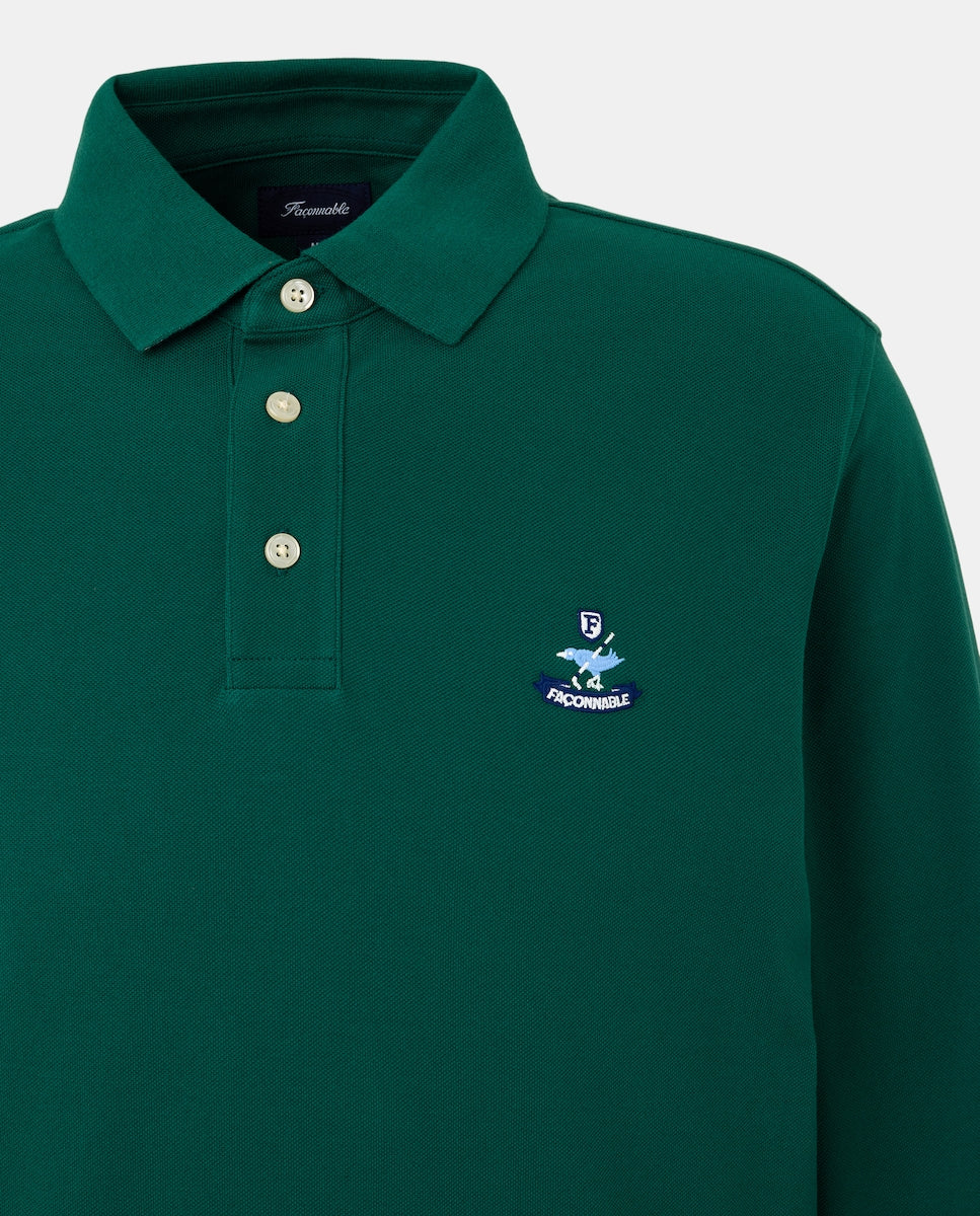 Polo Manga Larga Birdie